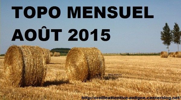 Du 01 août 2015 au 31 août 2015