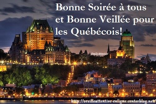 Bonne soirée 